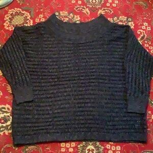 Maurice’s Charcoal Gray, Feather Knit Sweater